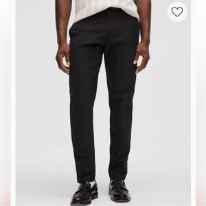Lululemon ABC Classic Fit 5 Pocket Black Chino Athletic Pants Size 33